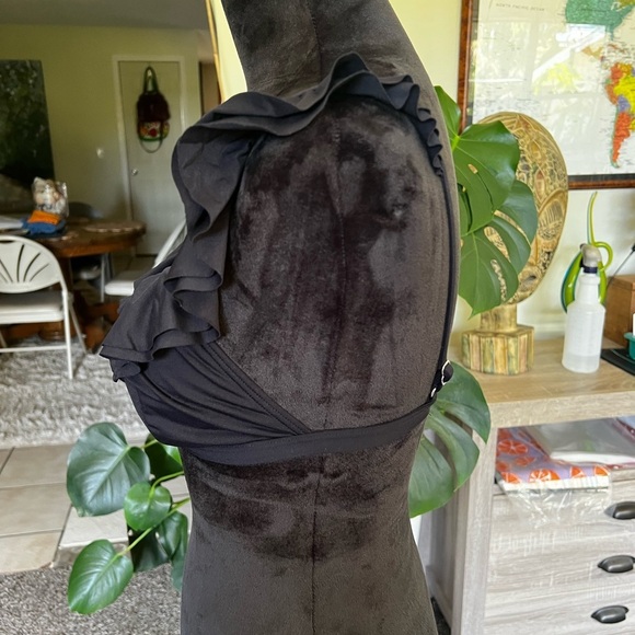 Michael Kors Black Ruffle Bikini Top - Picture 3 of 6